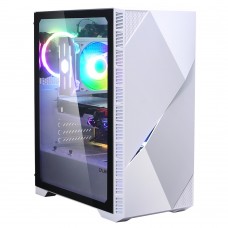 Zalman Корпус Z3 Iceberg, без БЖ, 2xUSB3.0, 1xUSB2.0, 2x120mm ARGB fans, TG Side Panel, EATX, White