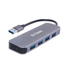 D-Link USB-концентратор DUB-1340 4port USB 3.0 з блоком живлення