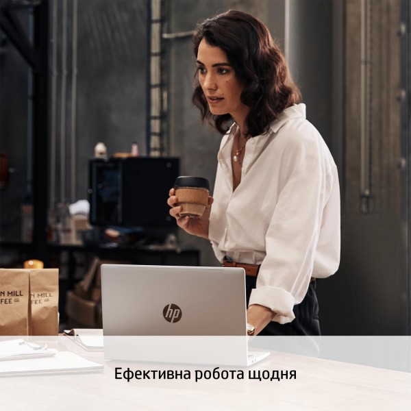 HP Ноутбук Probook 440-G9 14" FHD IPS AG, Intel i5-1235U, 8GB, F256GB, UMA, DOS, сріблястий