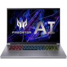 Acer Ноутбук Predator Triton Neo 16 PTN16-51 16" WQXGA 3.2K, Intel U9-185H, 32GB, F1TB, NVD4070-8, Lin, сріблястий