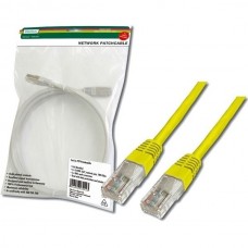 Digitus CAT 5e UTP,0.5м,AWG26/7,желтого цвета