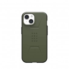 UAG Чохол для Apple iPhone 15 Civilian Magsafe, Olive Drab
