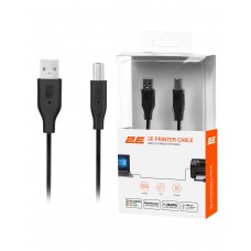 2E Кабель USB-A > USB-B синхронізації 3м, чорний