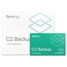 Synology Примірник програмного забезпечення C2 Backup 500GB 1 рік (на паперовому носії)