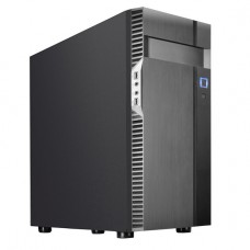 SilverStone Корпус PS14B-E, без БЖ, 2xUSB3.0, Steel Side Panel, ATX, Black