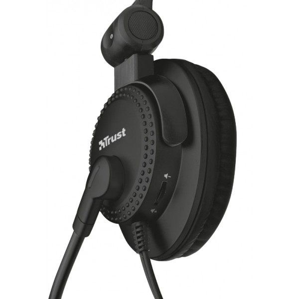 Гарнітура для ПК Trust Como 3.5mm Black