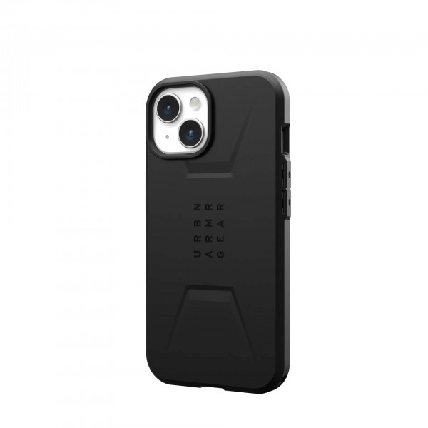 UAG Чохол для Apple iPhone 15 Civilian Magsafe, Black