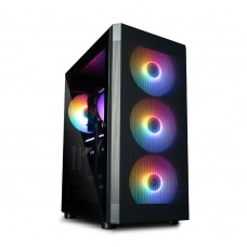 Zalman Корпус I4 TG, без БЖ, 2xUSB3.0, 1xUSB2.0, 4x140мм RGB, VGA 320мм, LCS ready, TG Side Panel, ATX, чорний