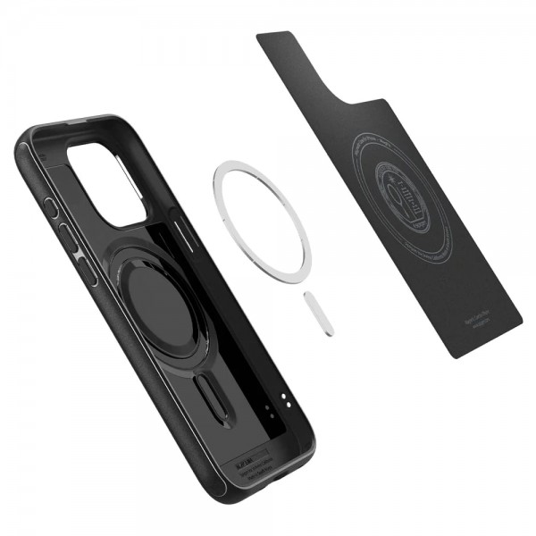 Spigen Чохол для Apple iPhone 15 Pro Max Mag Armor MagFit, Matte Black