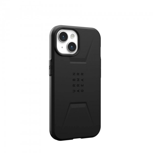 UAG Чохол для Apple iPhone 15 Civilian Magsafe, Black