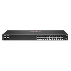 HPE Комутатор HPE Aruba 6100 24G 4SFP+ Switch, 24xGE, 4xGE, 4x10GE SFP Ports, LT Warranty