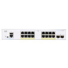 Cisco Комутатор CBS250 Smart 16-port GE, PoE, 2x1G SFP