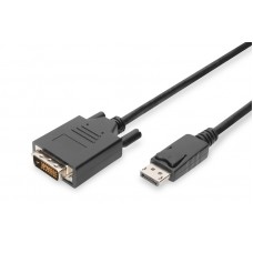 Digitus Кабель DisplayPort-DVI-D (AM/AM) 2m, black