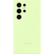 Samsung Чохол для Galaxy S24 Ultra (S928), Silicone Case, зелений світлий