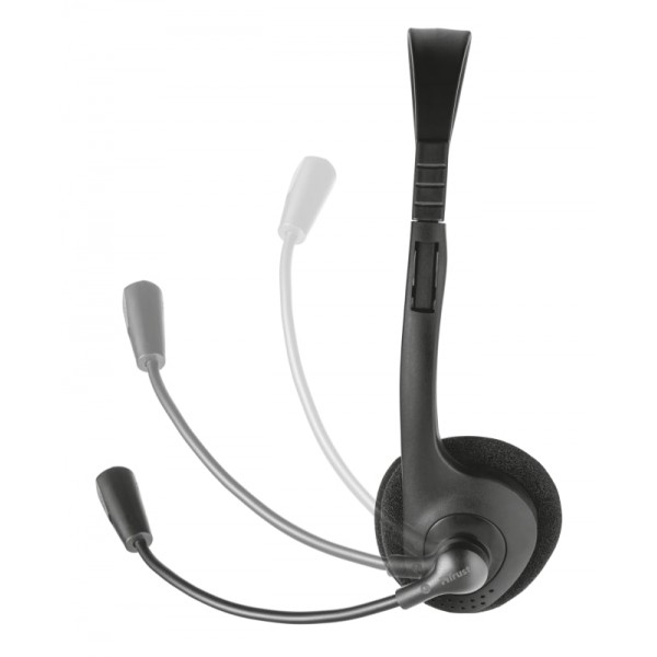 Гарнітура для ПК Trust Primo Chat 3.5mm Black