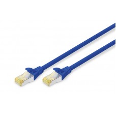 Digitus Патч-корд CAT 6a S-FTP, 1м, AWG 26/7 синього кольору