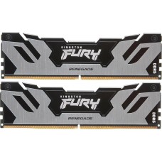 Kingston Пам'ять ПК DDR5 32GB KIT (16GBx2) 6800 FURY Renegade XMP Срібний