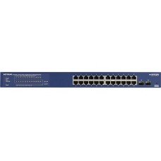 NETGEAR Комутатор GS724TPv2 24x1GE PoE+(190Вт), 2xSFP, керований