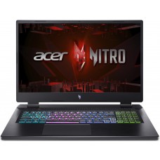 Acer Ноутбук Nitro 17 AN17-41 17.3" QHD IPS, AMD R7-7735HS, 16GB, F1024GB, NVD4050-6, Lin, чорний