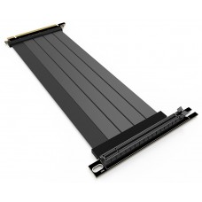 Zalman Райзер кабель RCG422, PCI-E 4.0, PCI-E x 16 Male to PCI x 16 Female, 220mm, Black