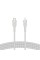 Belkin Кабель USB-С - Lightning BRAIDED SILICONE 1m White