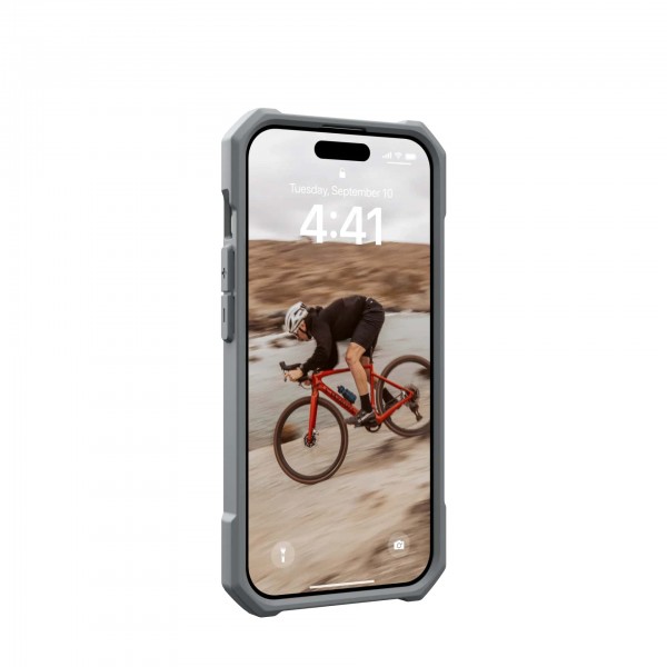 UAG Чохол для Apple iPhone 15 Pro Essential Armor Magsafe, Silver
