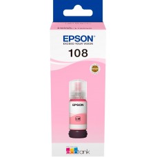 Epson Контейнер з чорнилом 108 EcoTank L8050/L18050 light magenta