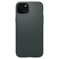 Spigen Чохол для Apple iPhone 15 Plus Liquid Air, Abyss Green