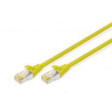 Digitus Патч-корд CAT 6a S-FTP, 1м, AWG 26/7, Cu, LSZH, жовтий