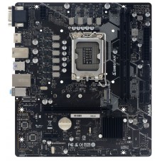 Biostar Материнська плата H610MH INTEL H610, Socket 1700, uATX, GbE LAN, 7-CH