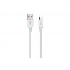 2E Кабель USB-A - microUSB Glow 1m White