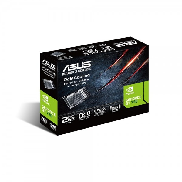 ASUS Відеокарта GeForce GT 730 2GB GDDR5 Silent loe GT730-SL-2GD5-BRK