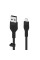 Belkin Кабель заряджання/синхронізації USB-A > Lightning, 2м, силіконовий з кліпсою, чорний