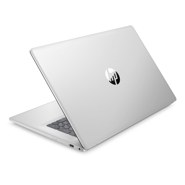 HP Ноутбук 17-cn3009ua 17.3" FHD IPS AG, Intel i3-N305, 8GB, F256GB, UMA, DOS, сріблястий