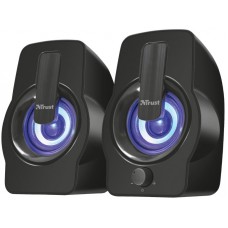 Trust Акустична система (Колонки) 2.0 Gemi RGB USB Black