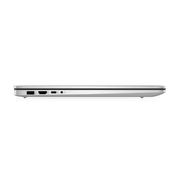 HP Ноутбук 17-cn3009ua 17.3" FHD IPS AG, Intel i3-N305, 8GB, F256GB, UMA, DOS, сріблястий