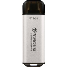 Transcend Портативний SSD 512GB USB 3.1 Gen 2 Type-C ESD300 Silver