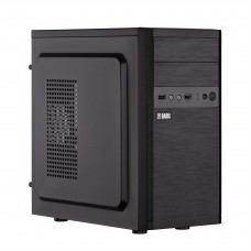 2E Корпус 2E Basis RD863-400 з БЖ ATX400W, 2xUSB2.0, VGA 320мм, mATX, чорний