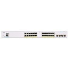 Cisco Комутатор CBS250 Smart 24-port GE, PoE, 4x10G SFP+