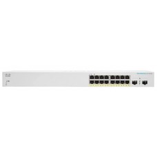 Cisco Комутатор CBS220 Smart 16-port GE, PoE, 2x1G SFP