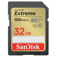 SanDisk Карта пам'яті SD 32GB C10 UHS-I U3 R100/W60MB/s Extreme V30