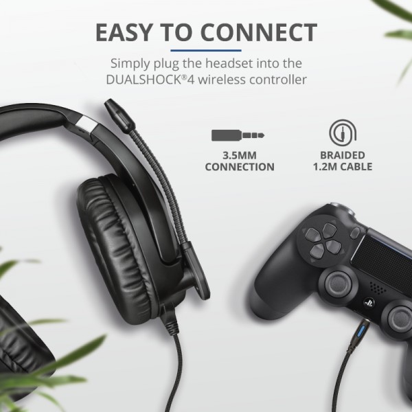 Гарнітура ігрова Trust GXT 488 Forze-G for PS4 Black