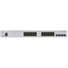 Cisco Комутатор CBS250 Smart 24-port GE, PoE, 4x1G SFP