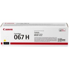 Canon Картридж 067H MF651Cw/MF655Cdw/MF657Cdw/LBP631Cw/LBP633Cdw Yellow (2350 стор.)