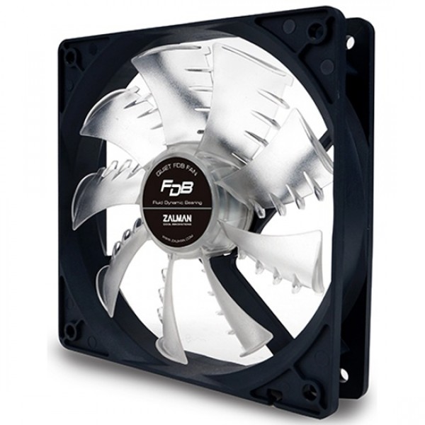 Zalman Корпусний вентилятор ZM-F3 FDB SF, 120mm, 1200rpm, 3 pin, 20-23dBa