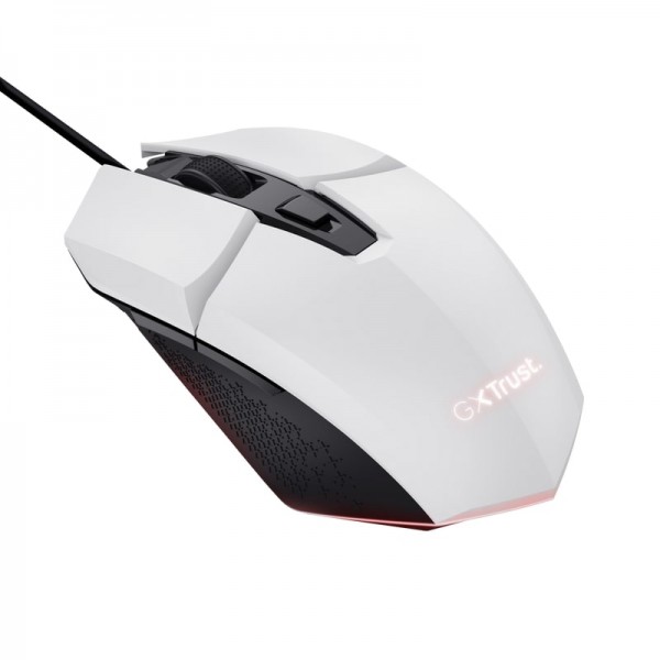 Миша Trust GXT 109 FELOX , RGB, USB-A, Білий