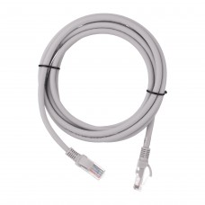 2E Патч-корд САТ 6, UTP, 2м, 26AWG, RJ45, 7/0.16, Cu, LSZH, сірий