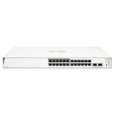 HPE Комутатор Aruba Instant On 1830 24xGE, 1-12p Class4 PoE 195W, 2SFP 1GbE ports, LT Warranty