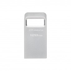 Kingston Накопичувач 128GB USB 3.2 Type-A Gen1 DT Micro R200MB/s Metal