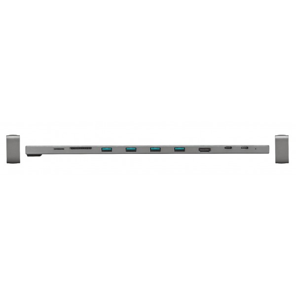 Trust Dalyx Aluminium 10-in-1 USB-C Multi-port Dock